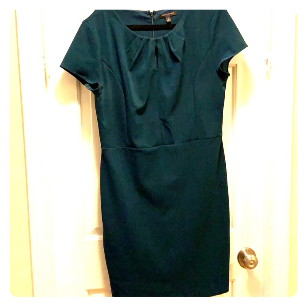 Forest Green Banana Republic dress